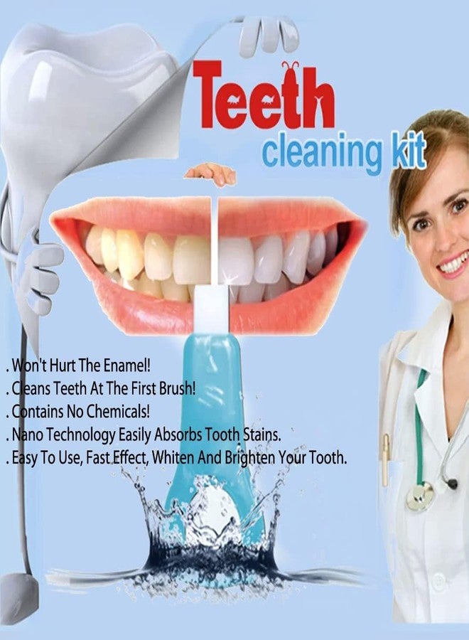 SHOPONIL 3Pcs Toddler Kids Adult Toothbrushes - Oral Tooth Wipes Tooth Polisher, Teeth Whitening Pen, Whitening Strips, Teeth Stain Remover, Childs Toothbrush, Oral Brush for Deep Teeth Cleaning - Image 2